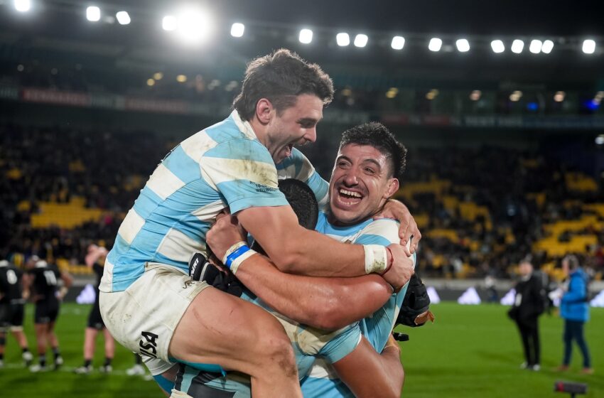  Los Pumas, históricos ante los All Blacks