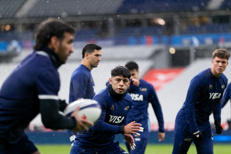  Con la pareja de medios tucumana, Los Pumas cierran el año en París este viernes